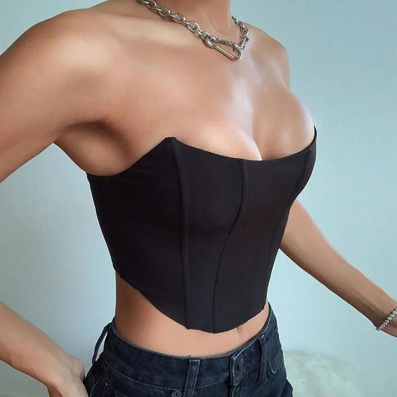 Sarah Off-Shoulder Crop Top